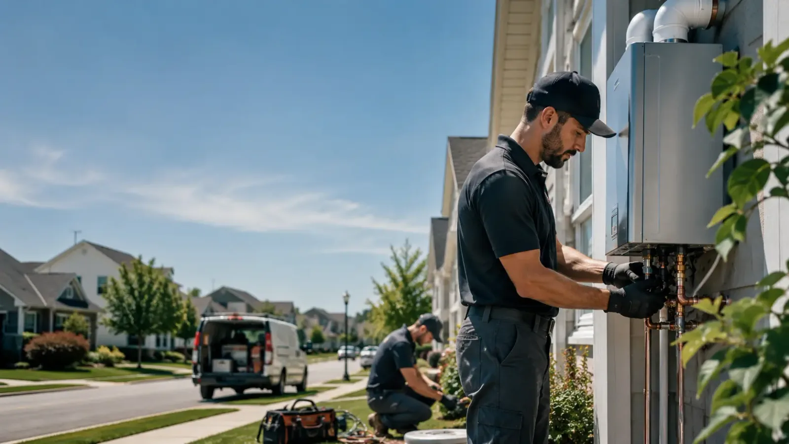 Tankless Water Heater Installation in Rome, OH